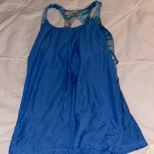 double layer Ivivva tank top with built in bra